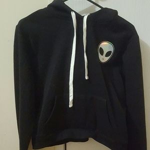 Black hoodie